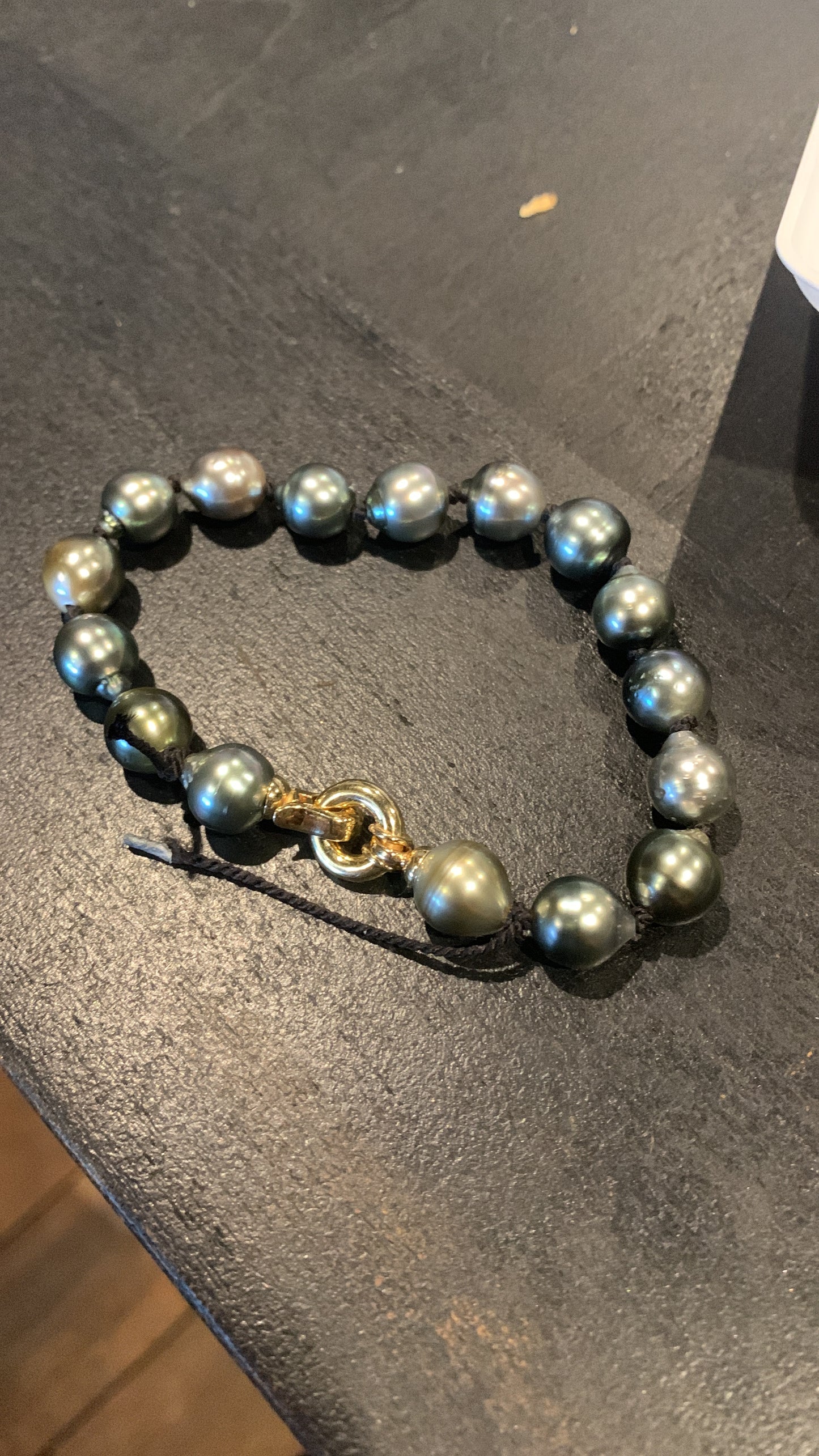 Tahiti Noir Gents armband