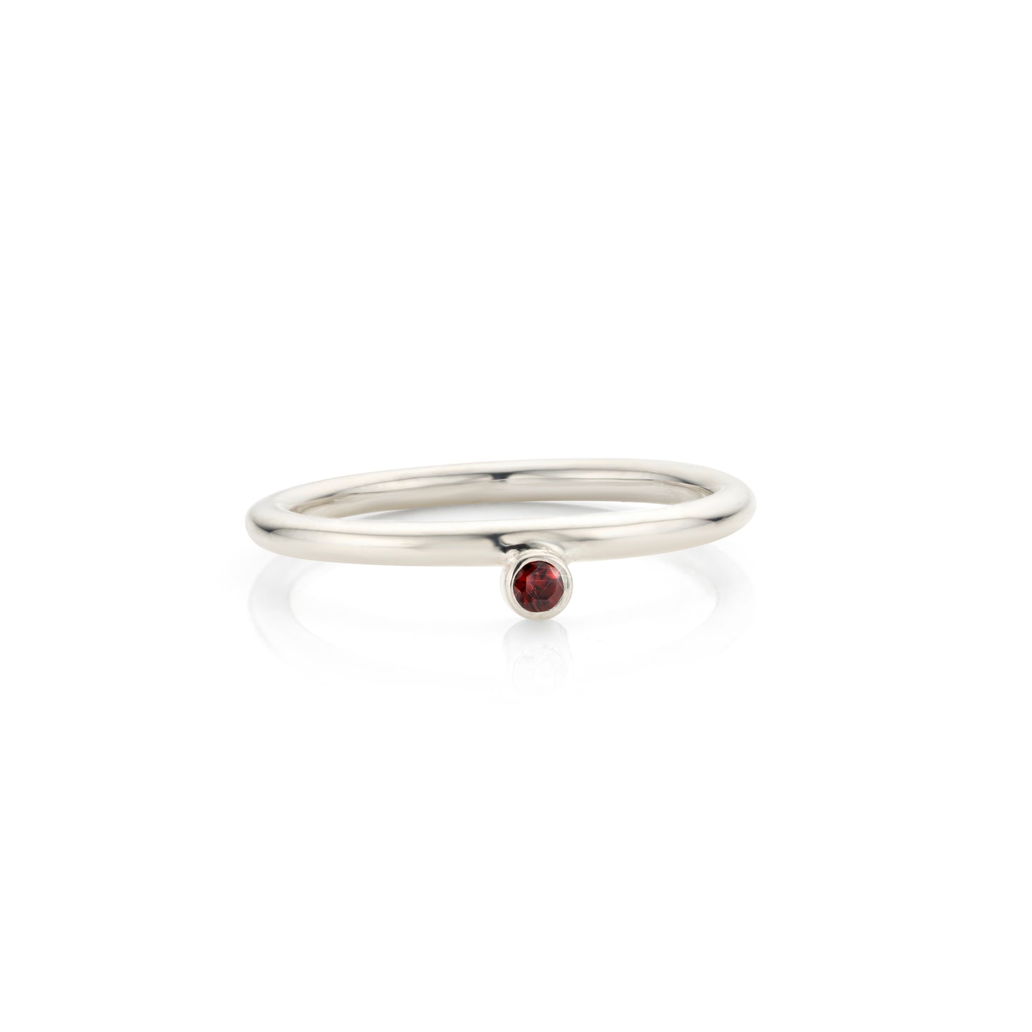 Geboortesteen ring januari: Granaat