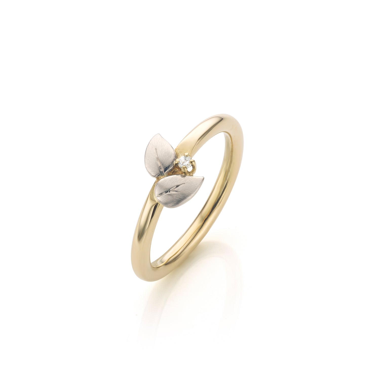Leaves and diamonds