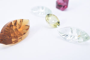 Natuurlijke Citrien, fantasy cut